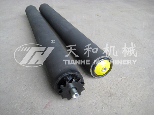 TH2214型 鋼制單鏈(lian)包膠輥筒