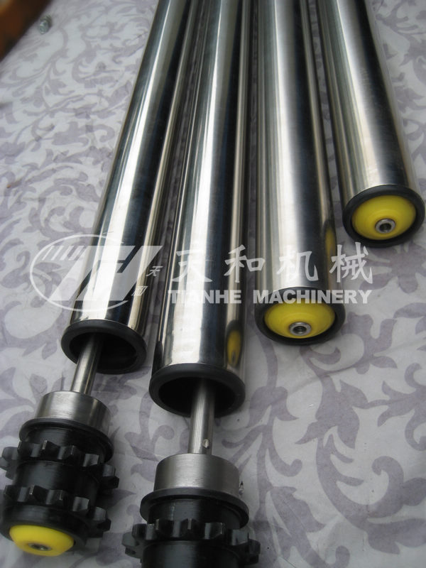 TH3221型(xíng) 鋼制雙鏈摩(mo)擦積放輥筒(tong)