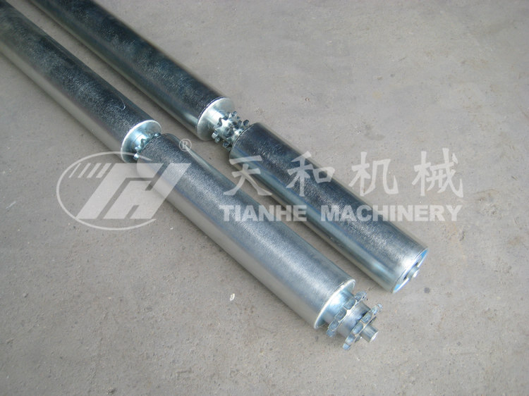 中間鏈(lian)輪 單/雙鏈輥(gǔn)筒（鍍鋅）